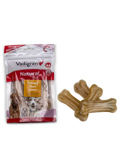 Natural Os à mâcher pressé 313g/5cm (25) Vadigran