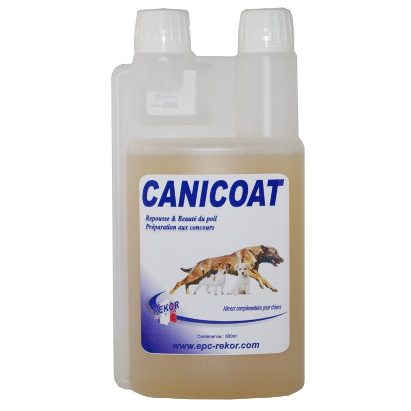 Complément alimentaire Canicoat 250ml Rekor - Alimentation chien