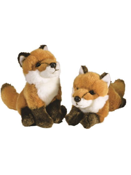 Peluche Couple Renards Unifrance