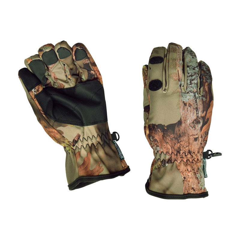 Gants fin tactiles chasse Camouflage - Snake Forest Prohunt