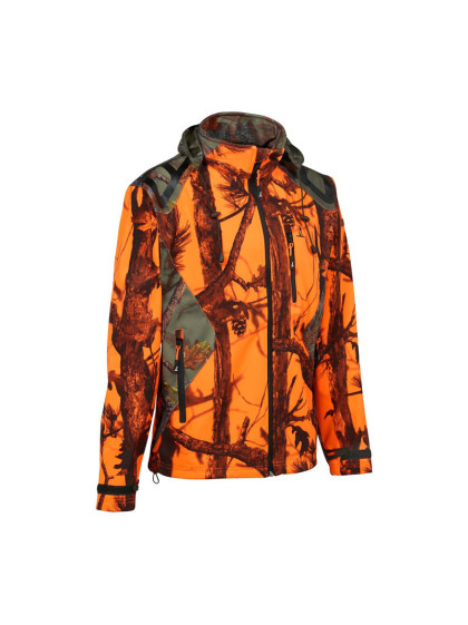 Blouson Softshell GhostCamo Blaze&Black Percussion 