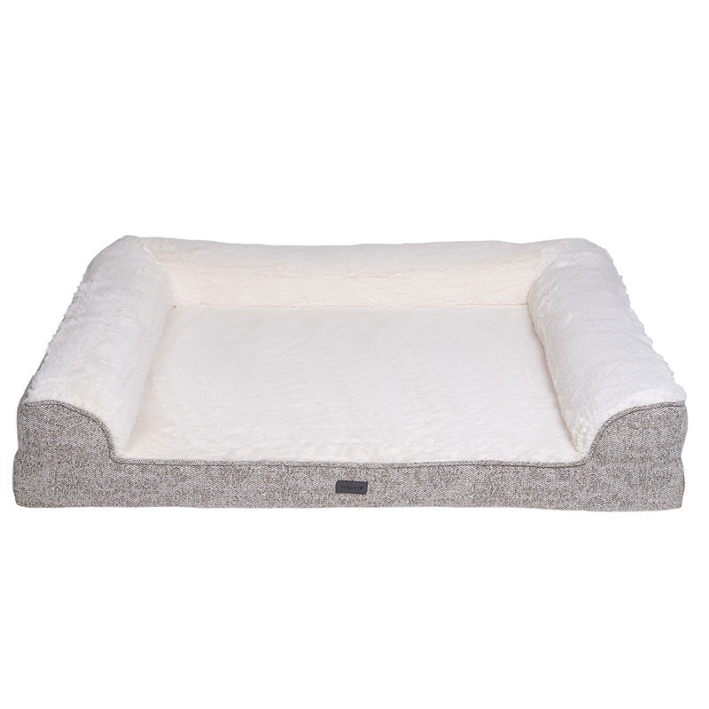 Sofa lit Alys Beige/Blanc Vadigran 90cm