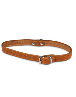 Collier cuir huilé noir Vadigran