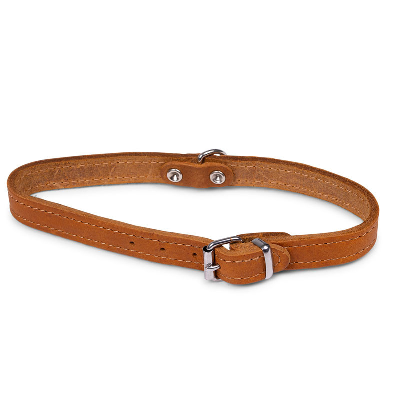 Collier cuir huilé noir Vadigran Collier cuir huilé noir Vadigran