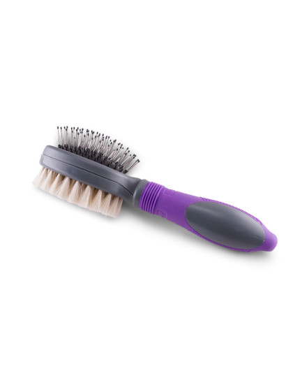 Brosse chat biface avec poils de chèvre Vadigran