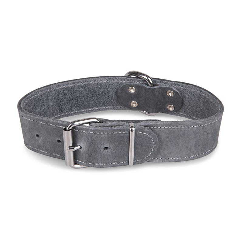 Collier Large cuir huilé 55cmx40mm L Vadigran