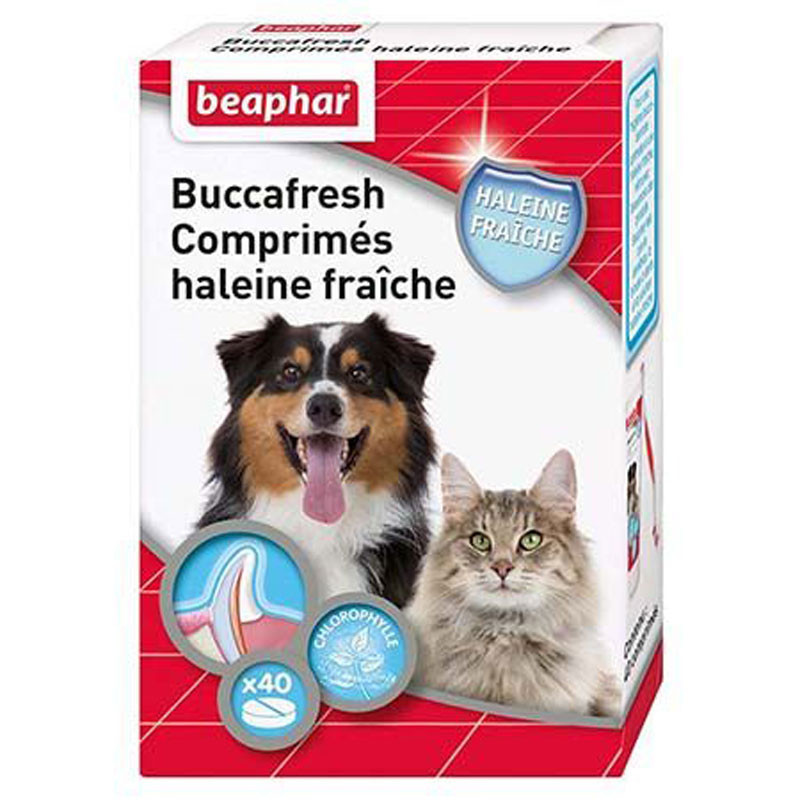 Comprimés haleine fraîche pour chien et chat Beaphar