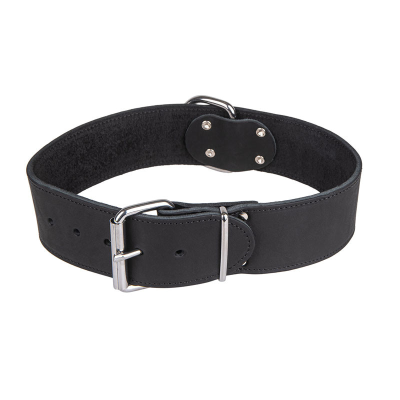 Collier Large cuir huilé 55cmx40mm L Vadigran