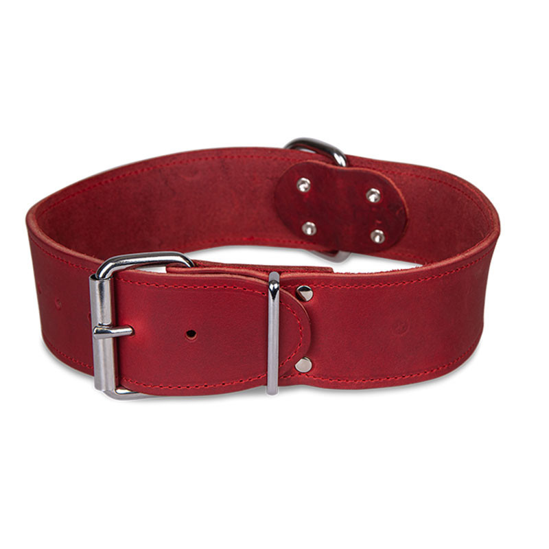 Collier Large cuir huilé 55cmx40mm L Vadigran