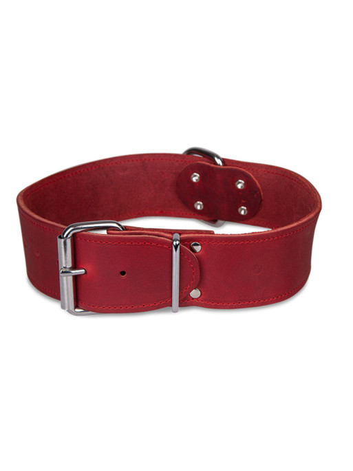 Collier Large cuir huilé 55cmx40mm L Vadigran