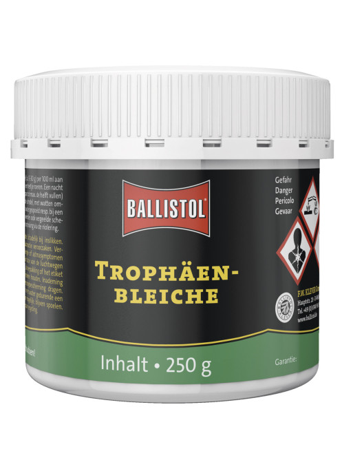 Poudre à blanchir pour trophées Ballistol 250g