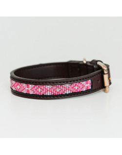 Collier pour chien perles faites main Kentucky