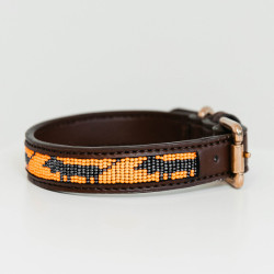 Collier pour chien perles faites main Kentucky