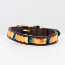 Collier pour chien perles faites main Kentucky
