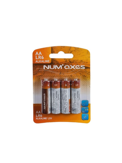 Piles Num'Axes LR06 1,5V AA Alkaline