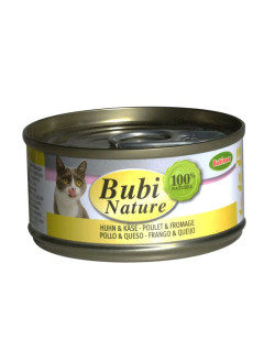 Patée Bubi Nature Poulet & Fromage Bubimex 70g