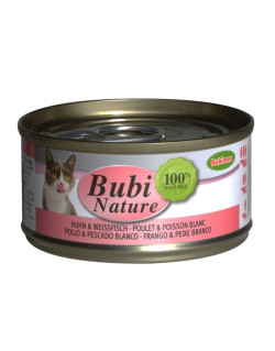 Patée Bubi Nature Poulet & Poisson blanc  Bubimex 70g