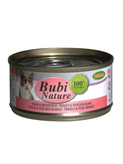 Patée Bubi Nature Poulet & Poisson blanc  Bubimex 70g