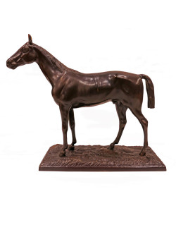 Statuette cheval Anglais en bronze
