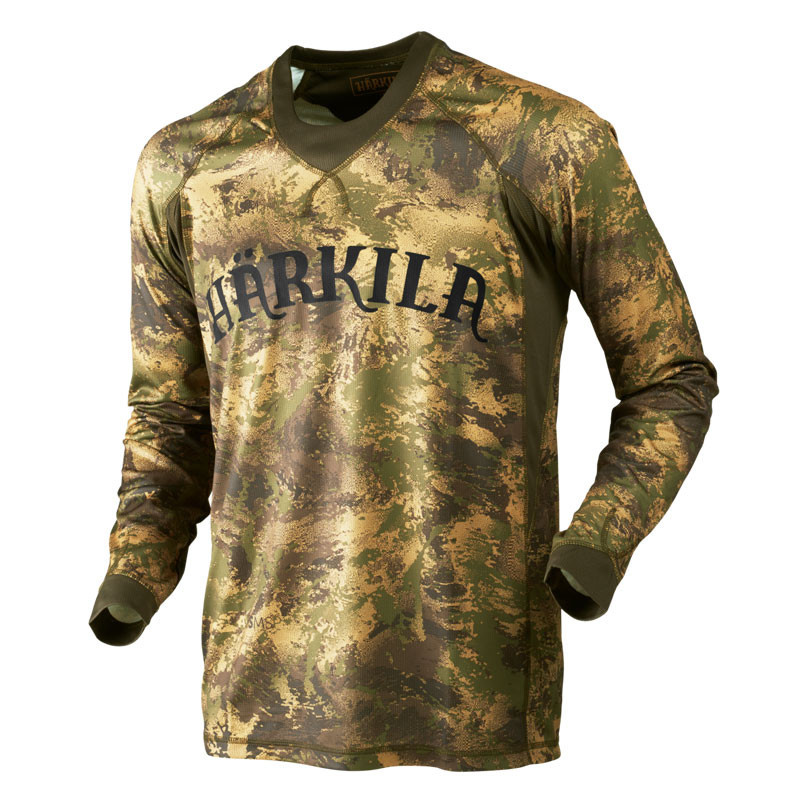 T-Shirt manches longues Lynx Camo Axis Härkila