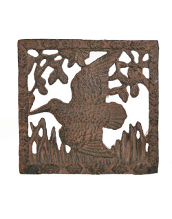 Sous plat carré Bécasse Lovergreen