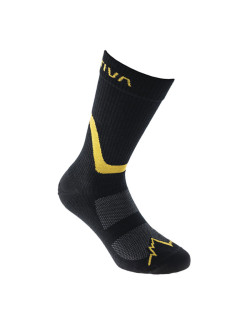 Chaussettes Hiking Socks Black / Yellow La Sportiva