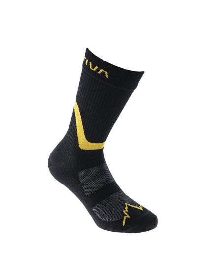 Chaussettes Hiking Socks Black / Yellow La Sportiva