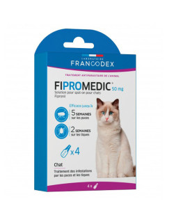 Antiparasitaire Fipromedic 50mg pour chats Francodex