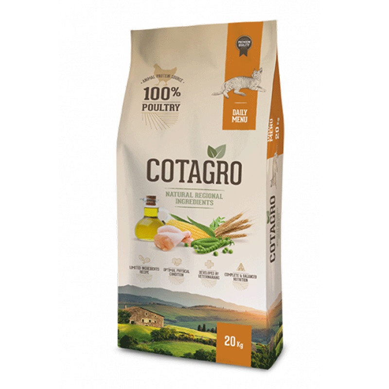 Croquettes chat Cotagro Daily Menu - 20kg