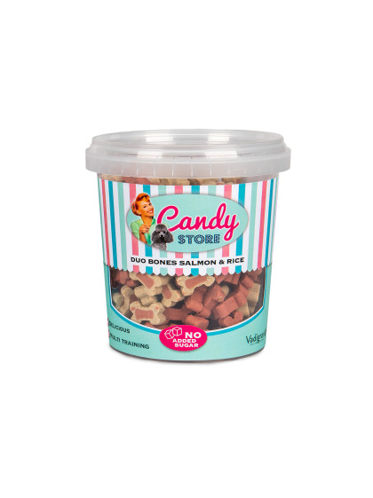 Candy Duo Bones mélange saumon et riz 500g