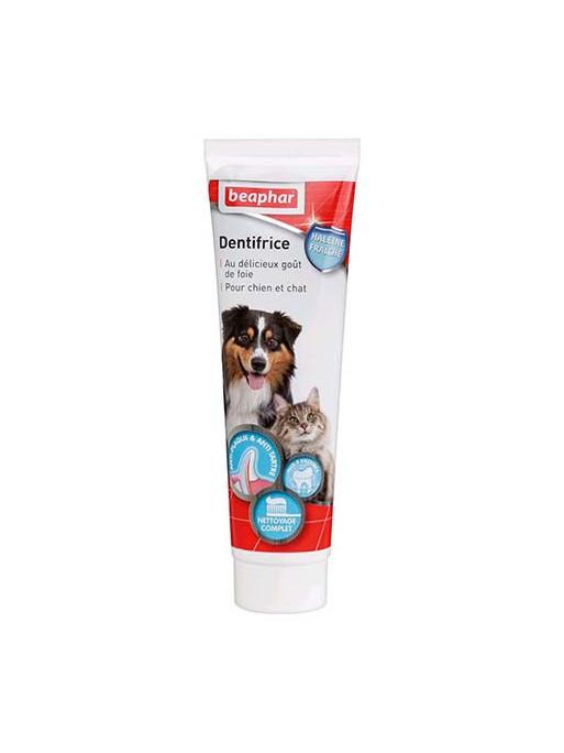 Dentifrice haleine fraîche pour chien et chat