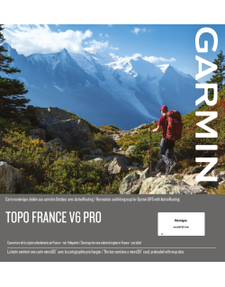 Carte Garmin Topo France V6 PRO