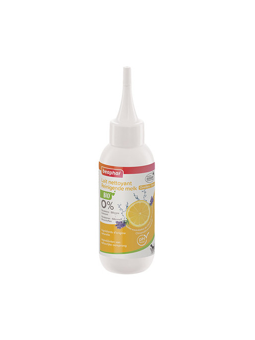 Lait nettoyant oreilles écocertifié chien et chat 100ml