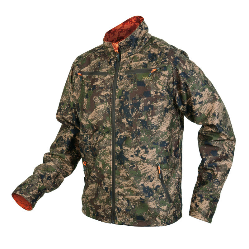 Softshell réversible Signus-S Hart Pixel Camo/Blaze Camo