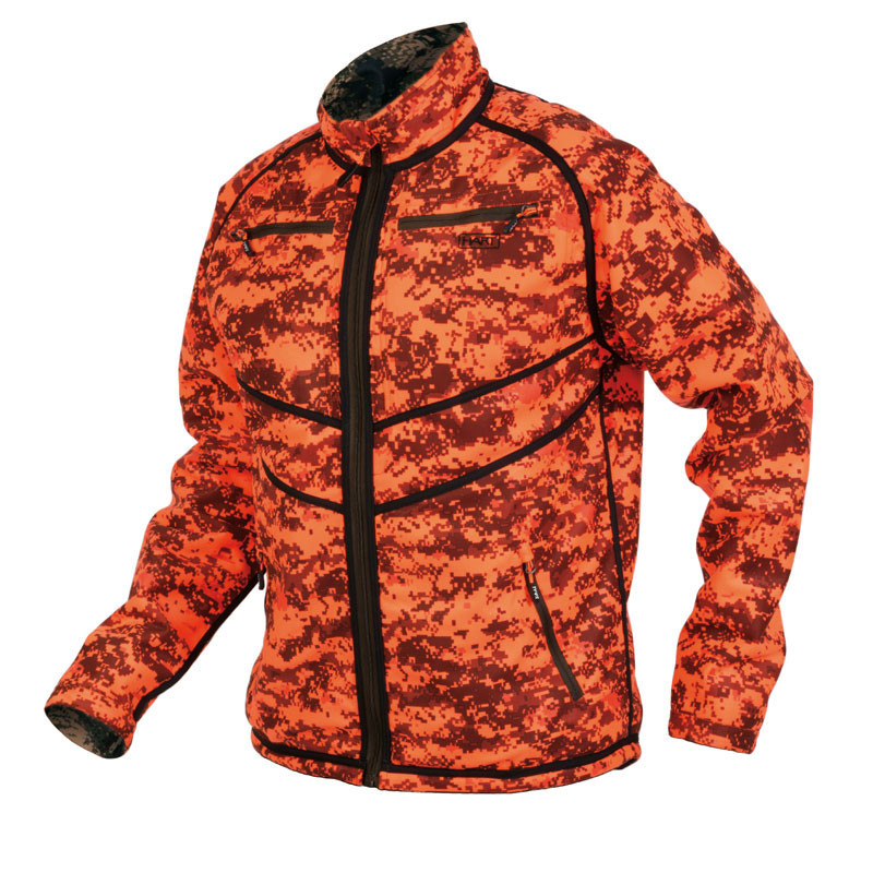 Softshell réversible Signus-S Hart Pixel Camo/Blaze Camo