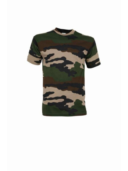 T-shirt camouflage Percussion