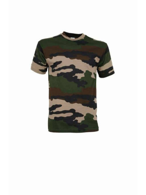 T-shirt camouflage Percussion