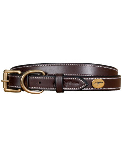 Collier pour chien Cuir Plat Dy'on