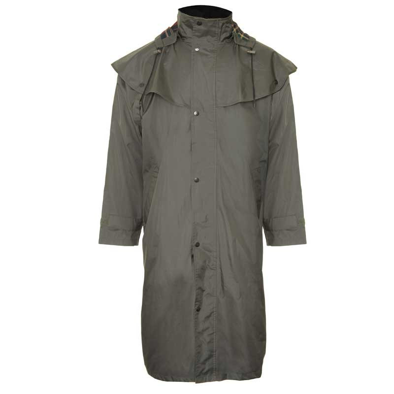 Imperméable d'équitation Highgrove LoverGreen kaki avant