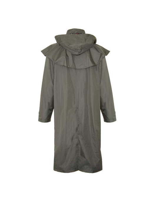 Imperméable d'équitation Highgrove LoverGreen kaki arrière Imperméable d'équitation Highgrove LoverGreen kaki arrière