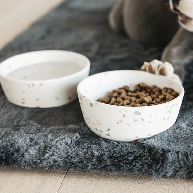 Gamelle pour chien Bamboo Terrazzo Kentucky