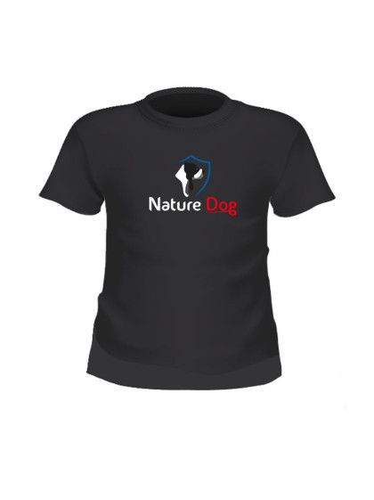 T-shirt Ecusson Nature Dog
