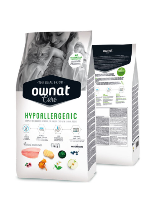 Croquettes Ownat Care hypoallergenic 1.5kg