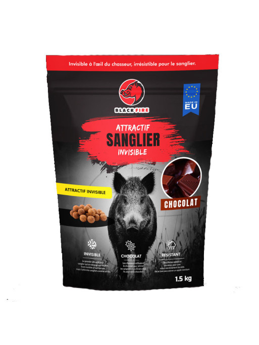 Attractant Sanglier Black Fire Invisible