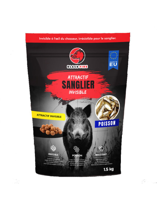 Attractant Sanglier Black Fire Invisible