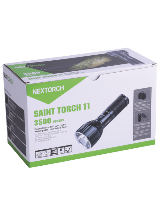Lampe Torche Saint Torch 11  Rechargeable 3500LM Nextorch