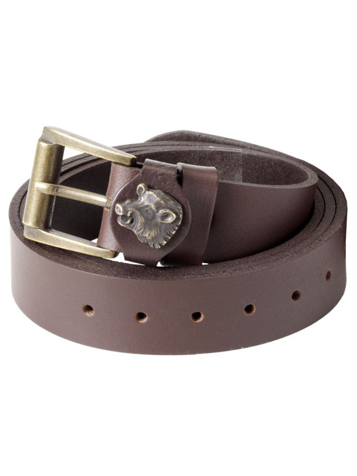 Ceinture cuir motif sanglier 30mm Fritzmann