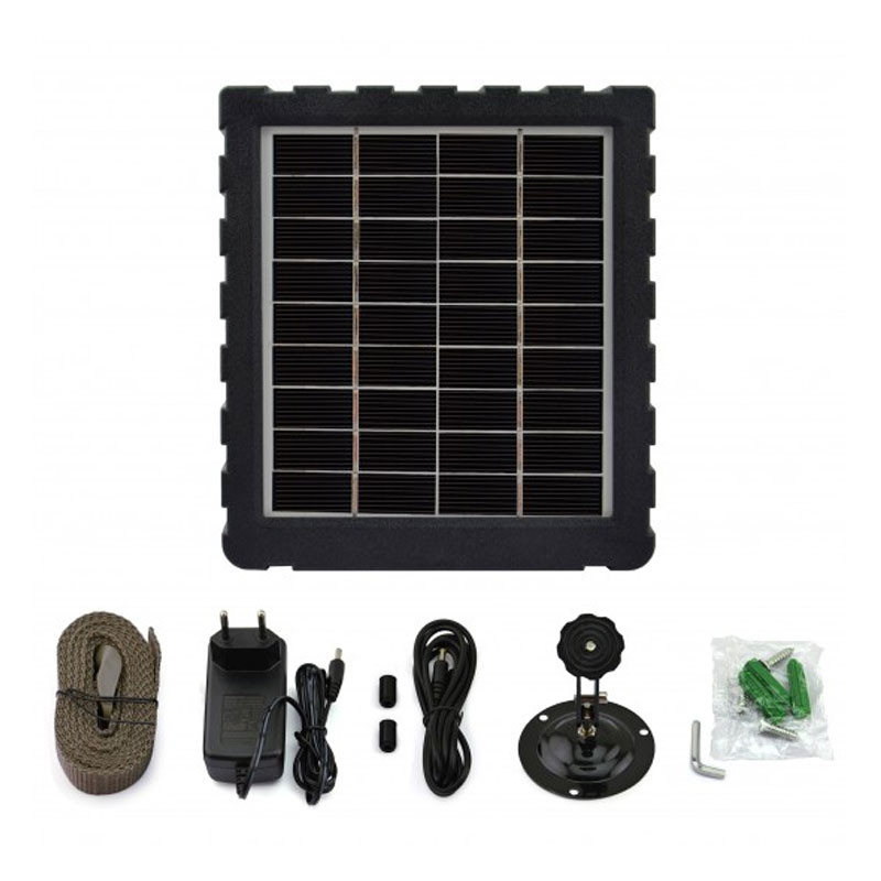 Panneau solaire 12 V avec batterie intégrée