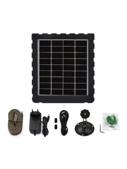 Panneau solaire 12 V avec batterie intégrée