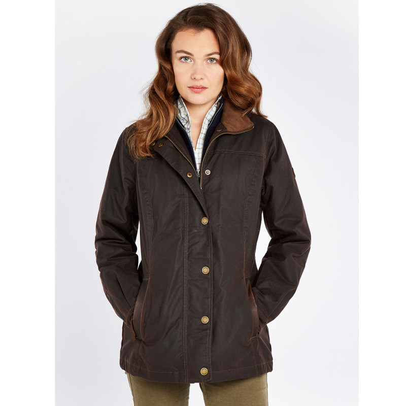Veste en coton ciré Mountrath Dubarry